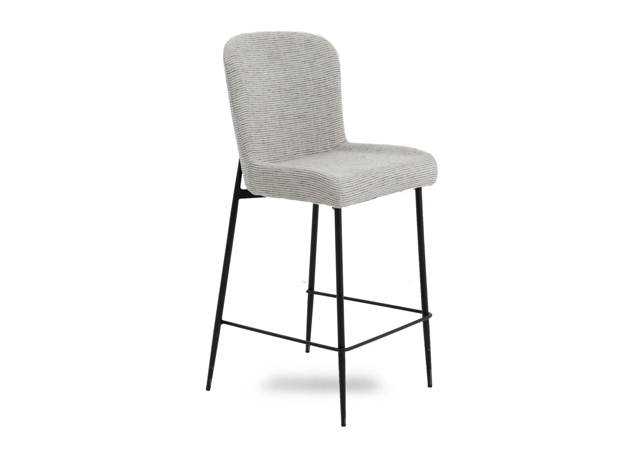 Light Grey Accent Bar Stool - Erin