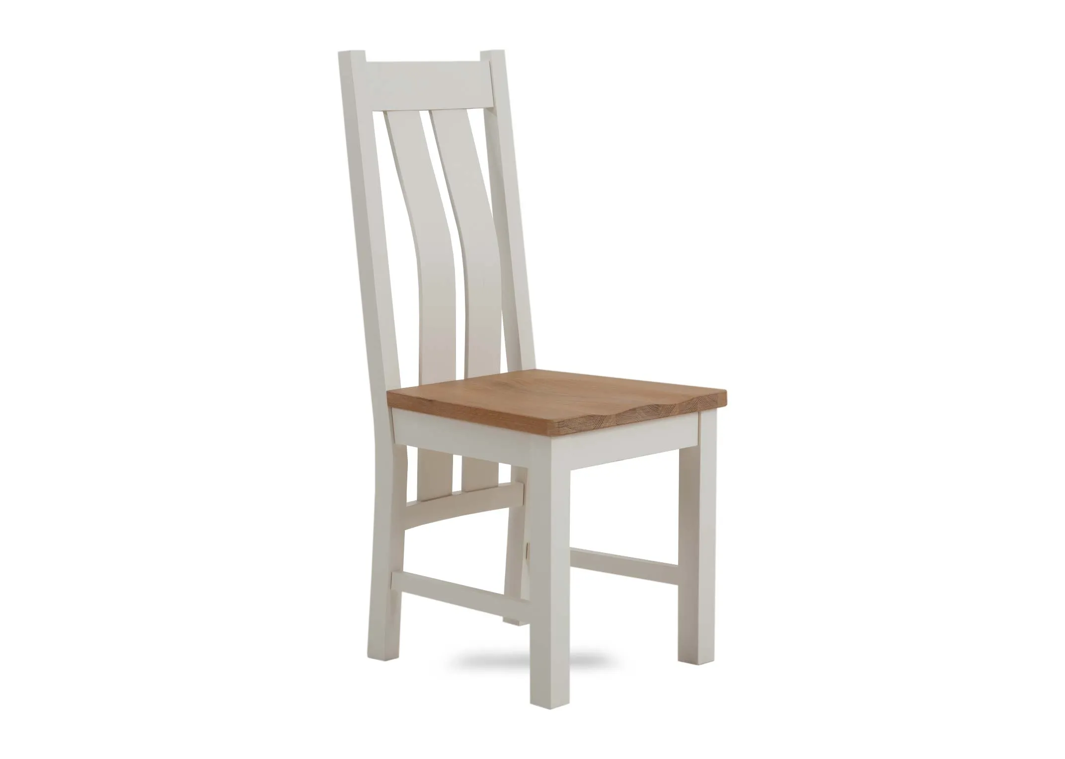 White & Oak Dining Chair - Barleycove