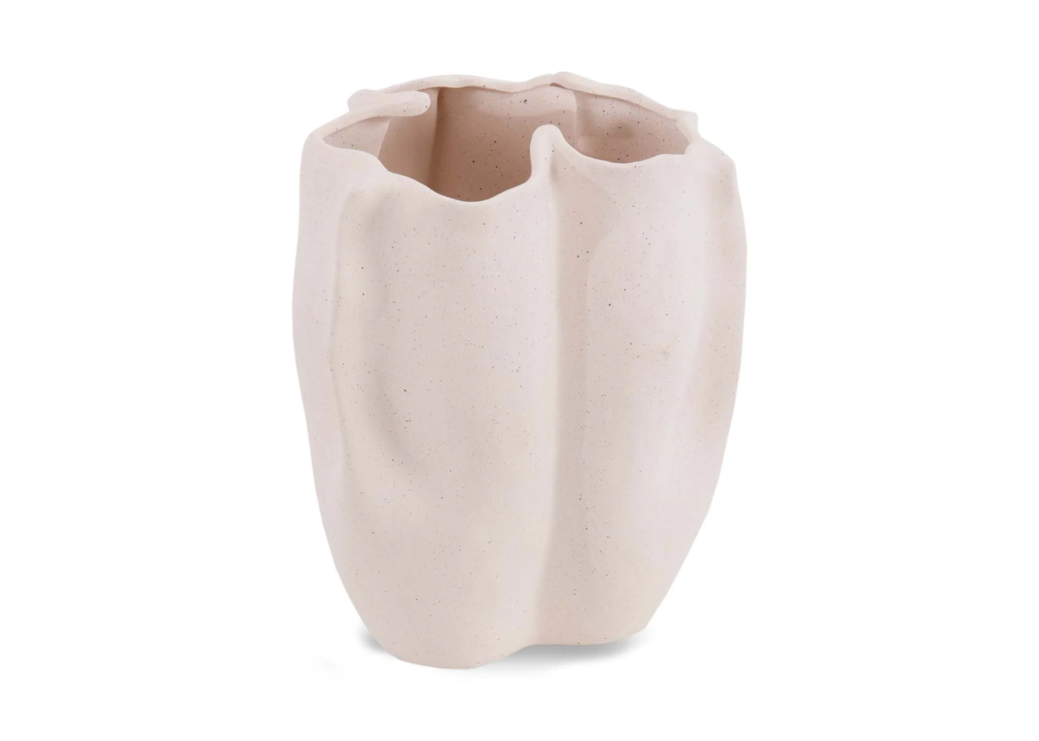 Small Cream Vase - Sanguli