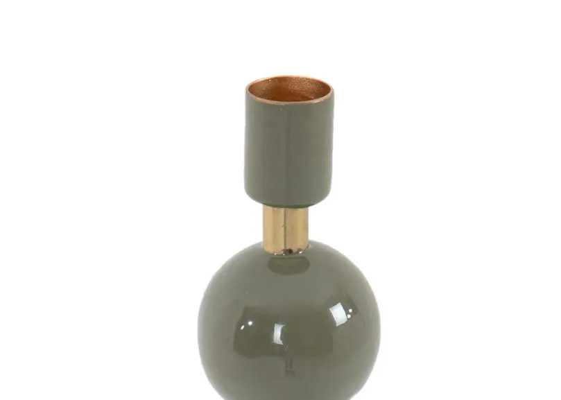 A dimension image of the Thalia Candleholder with 10cm x 24.5cm