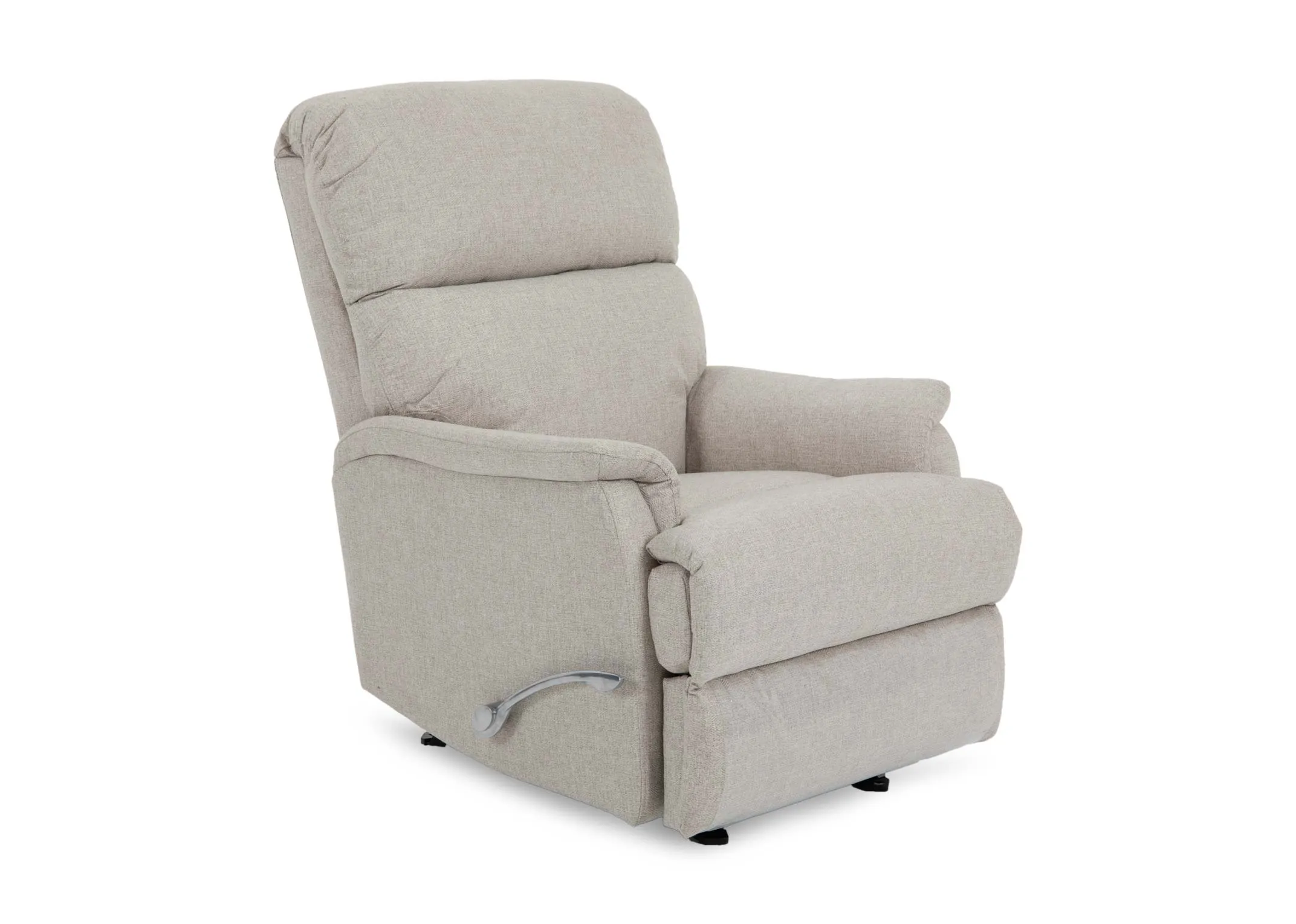Light Grey Fabric Manual Recliner Emily EZ Living Furniture