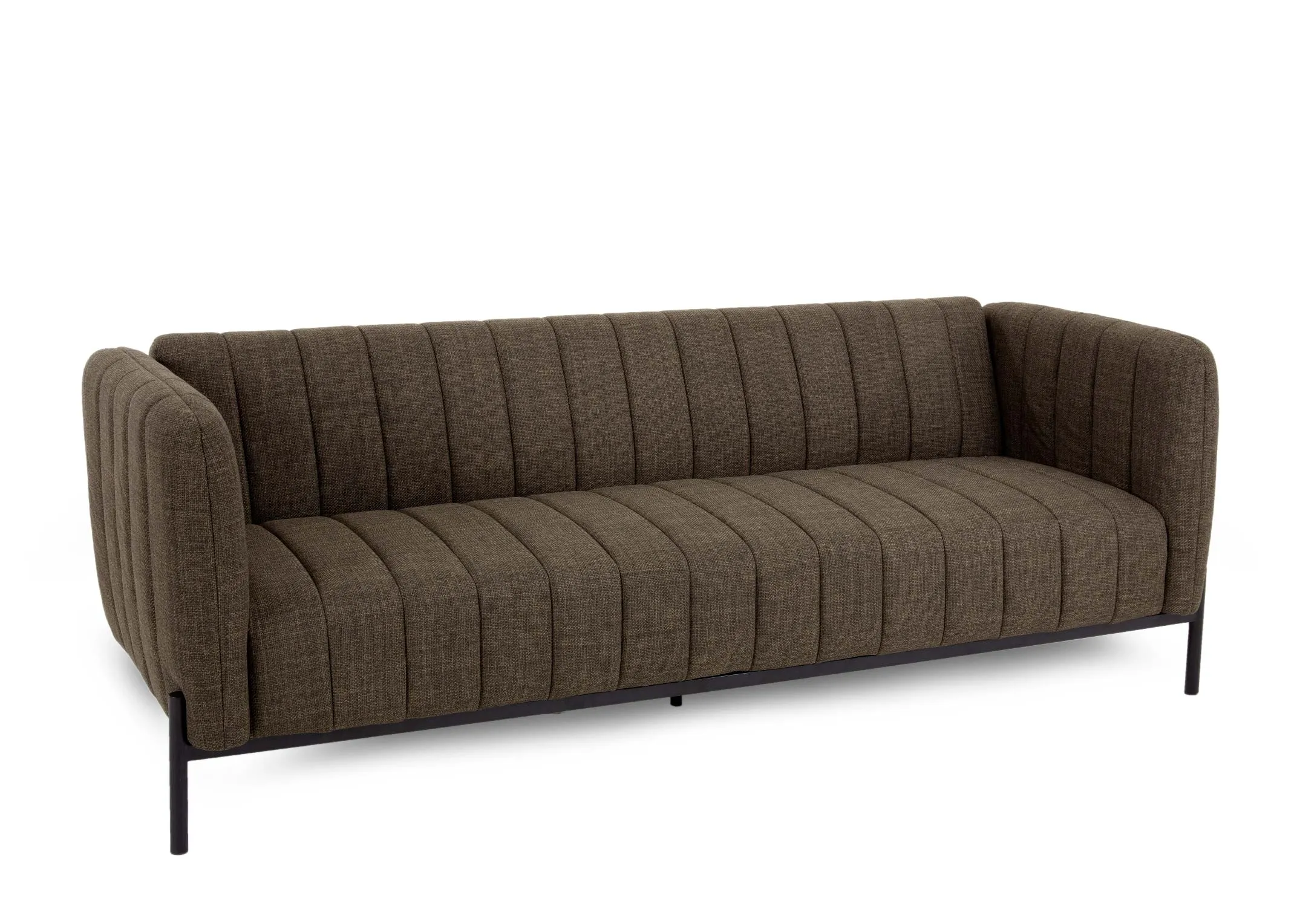 Green Fabric Sofa Bed - Newquay