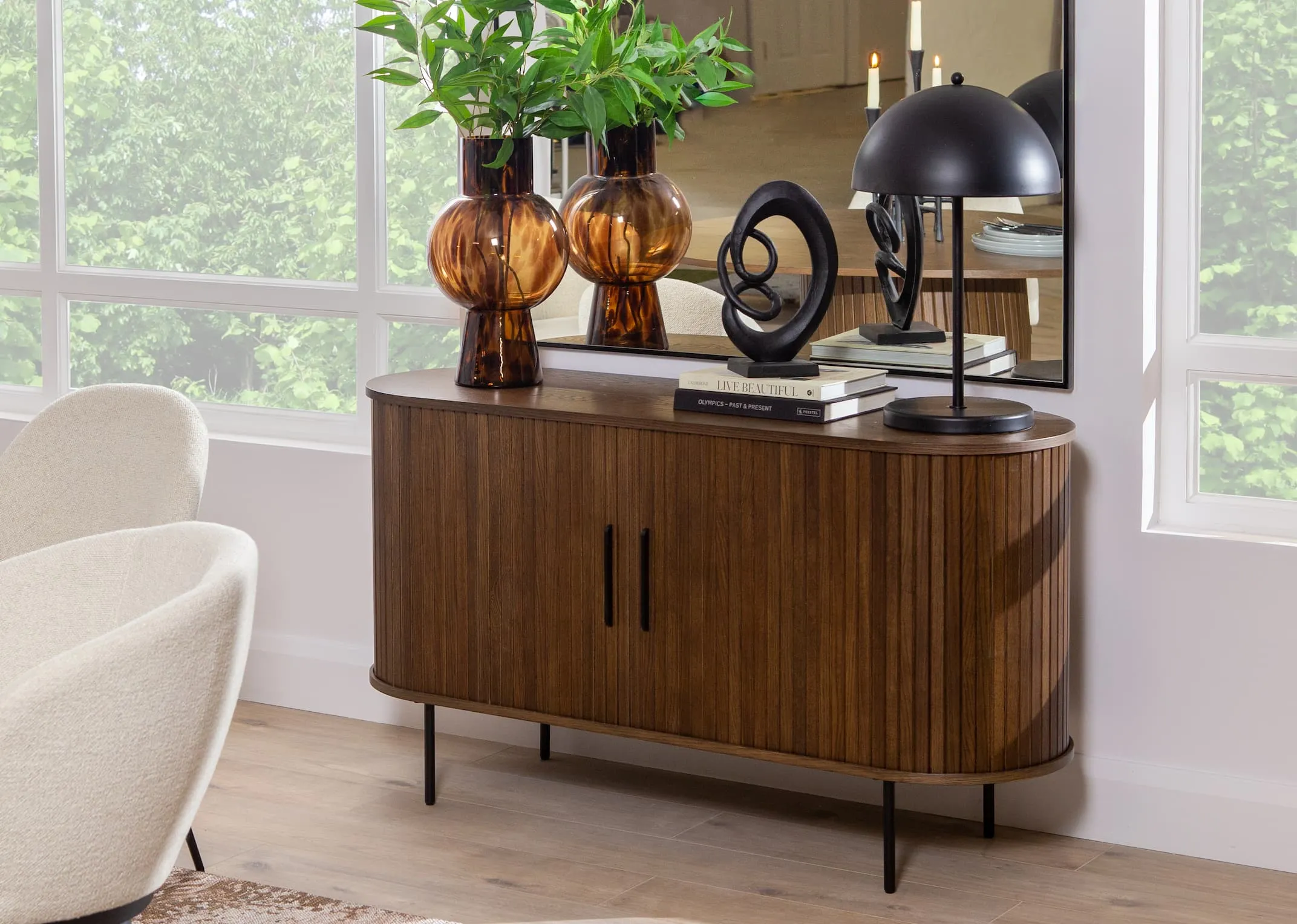 takino candleholders on top.