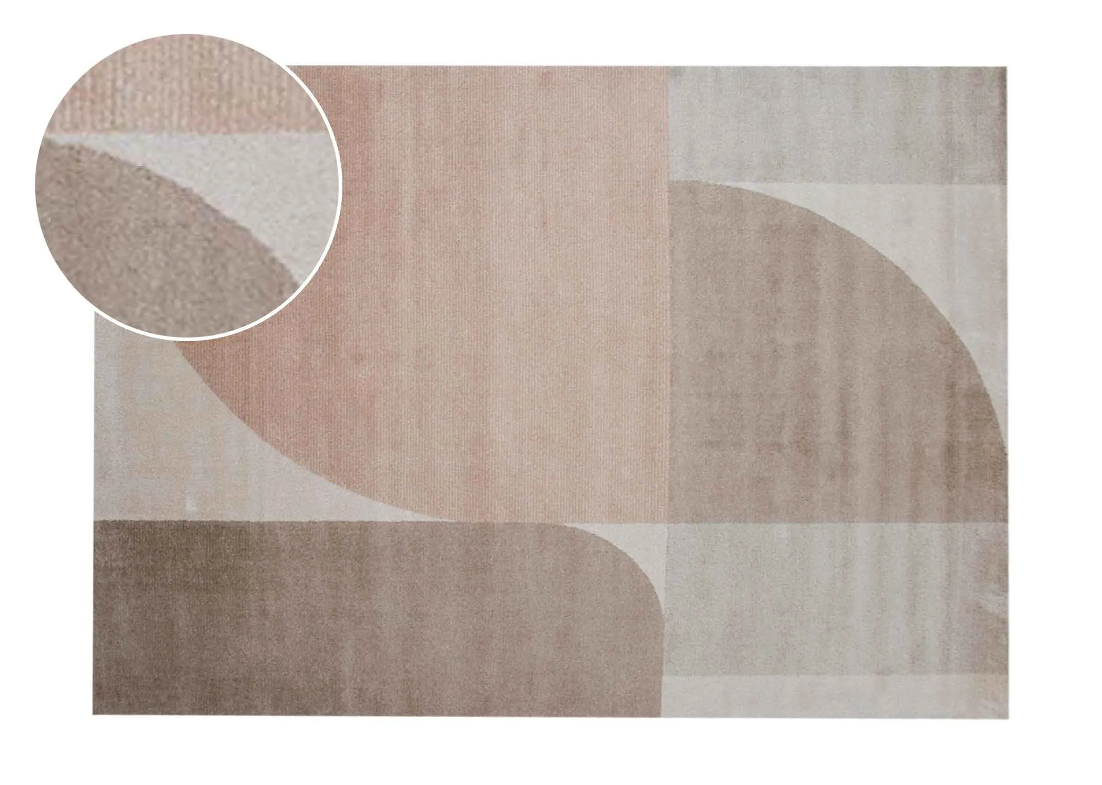 Beige Accent  200cm x 290cm Large Rug - Divine