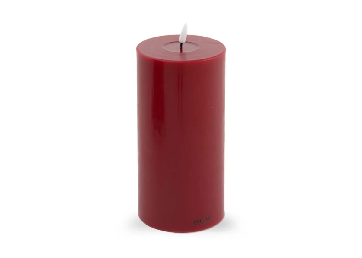 Large Red LED Candle - Deluxe