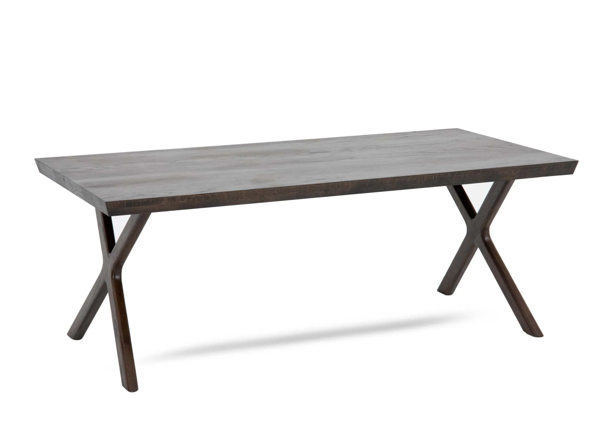 Dark Smoked Oak Coffee Table - Milton