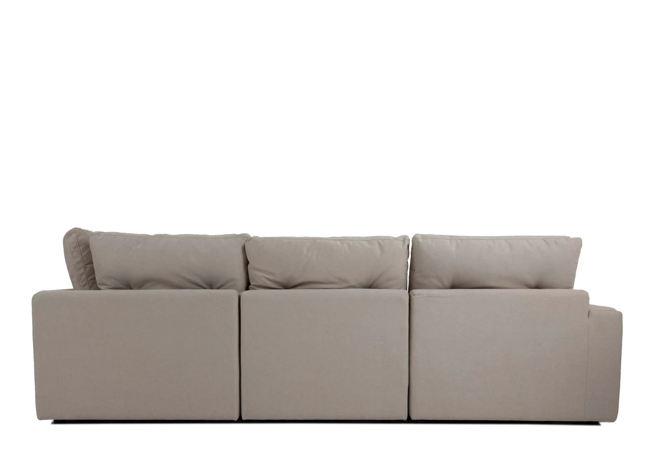 A dimension image of the Cozy Medium sofa with 298cm x 212cm x 106cm
