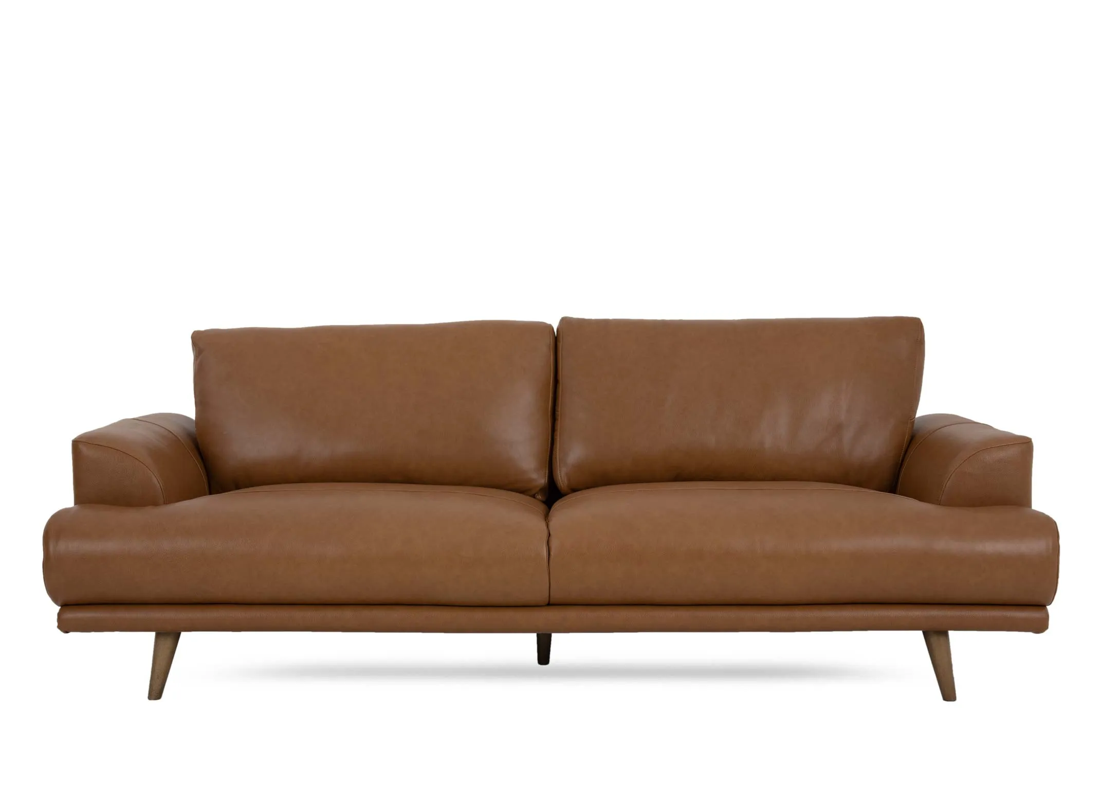 A dimension image of the Legend Brown 3 Seater with 227cm x 94cm x 88cm x 47cm