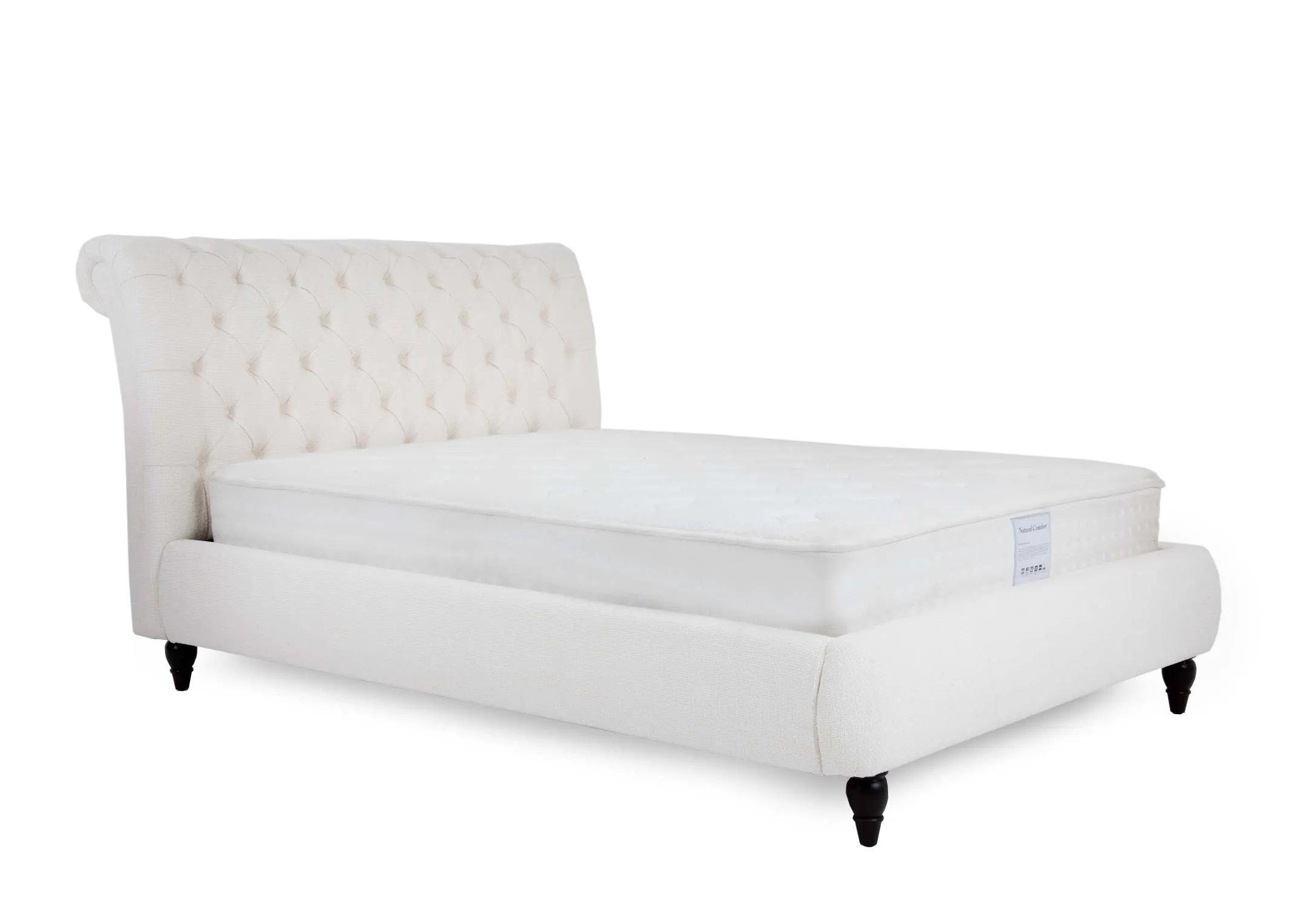 A dimension mage of the Duchess 5ft Bedframe with 175cm x 246.5cm x 119cm