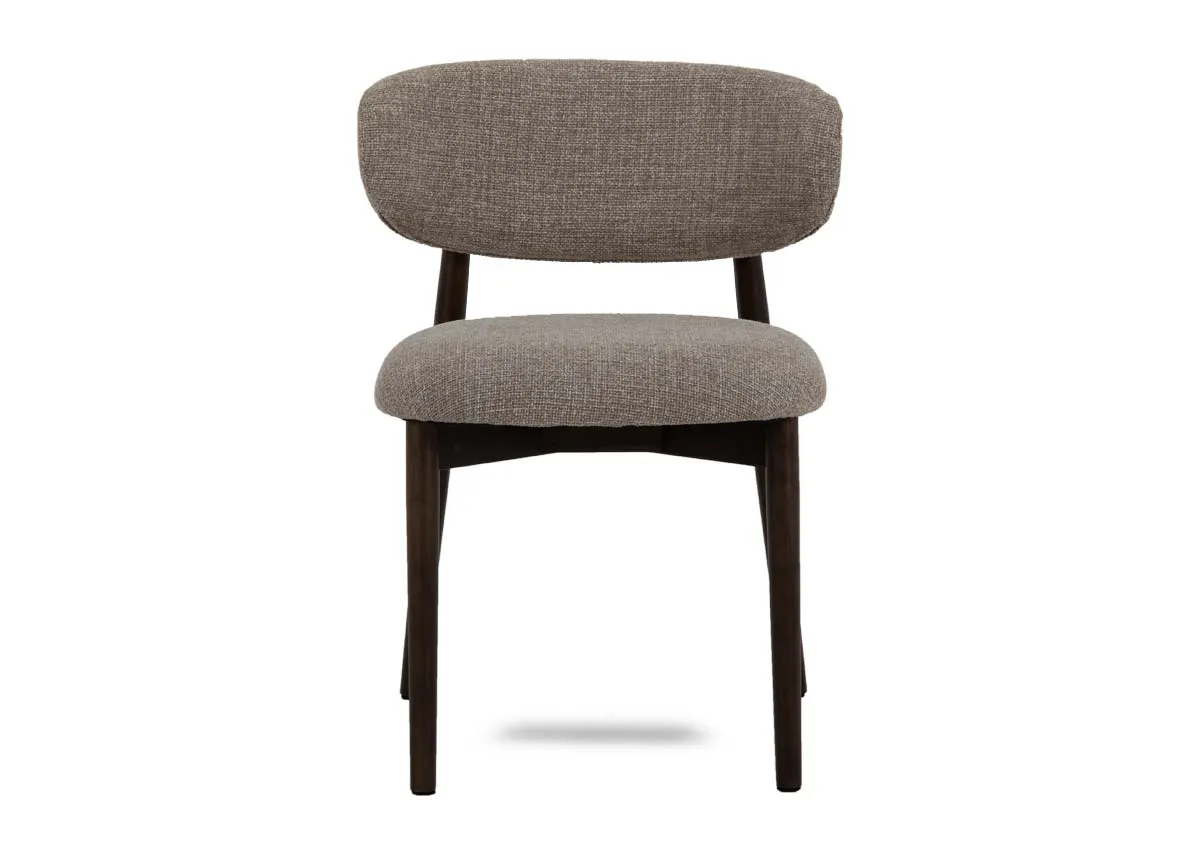 A dimension image of the Hazel dining chair with 54cm x 54cm x 76.5cm
