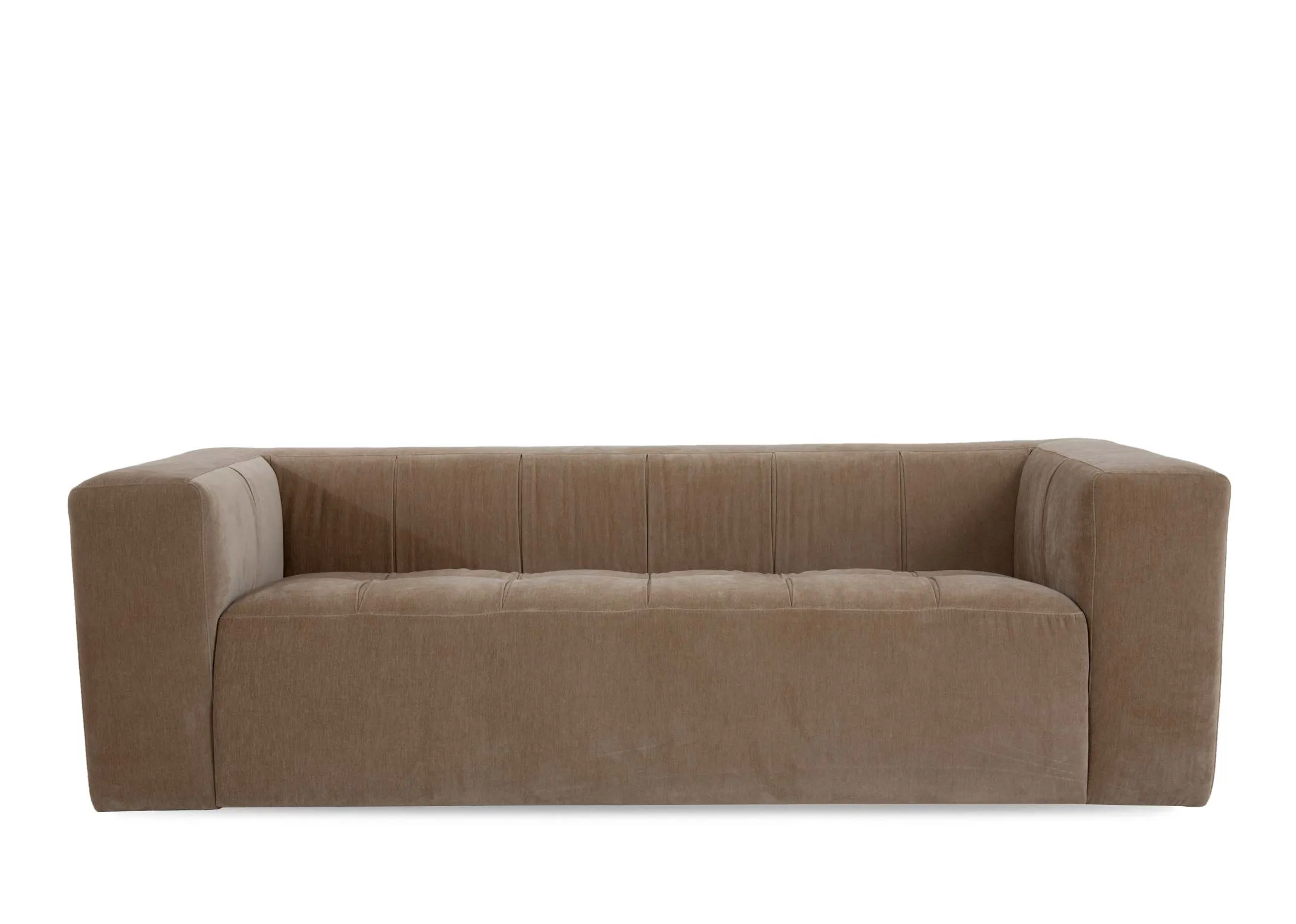 A dimension image of the Hamilton 3 Seater sofa with 220cm x 102cm x 68cm