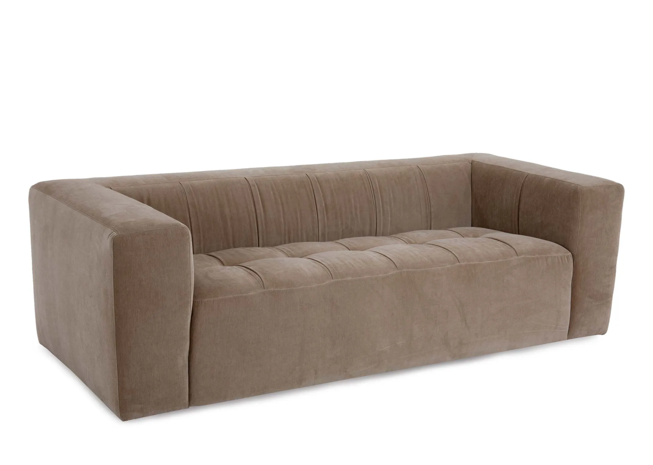 A dimension image of the Hamilton 3 Seater sofa with 220cm x 102cm x 68cm