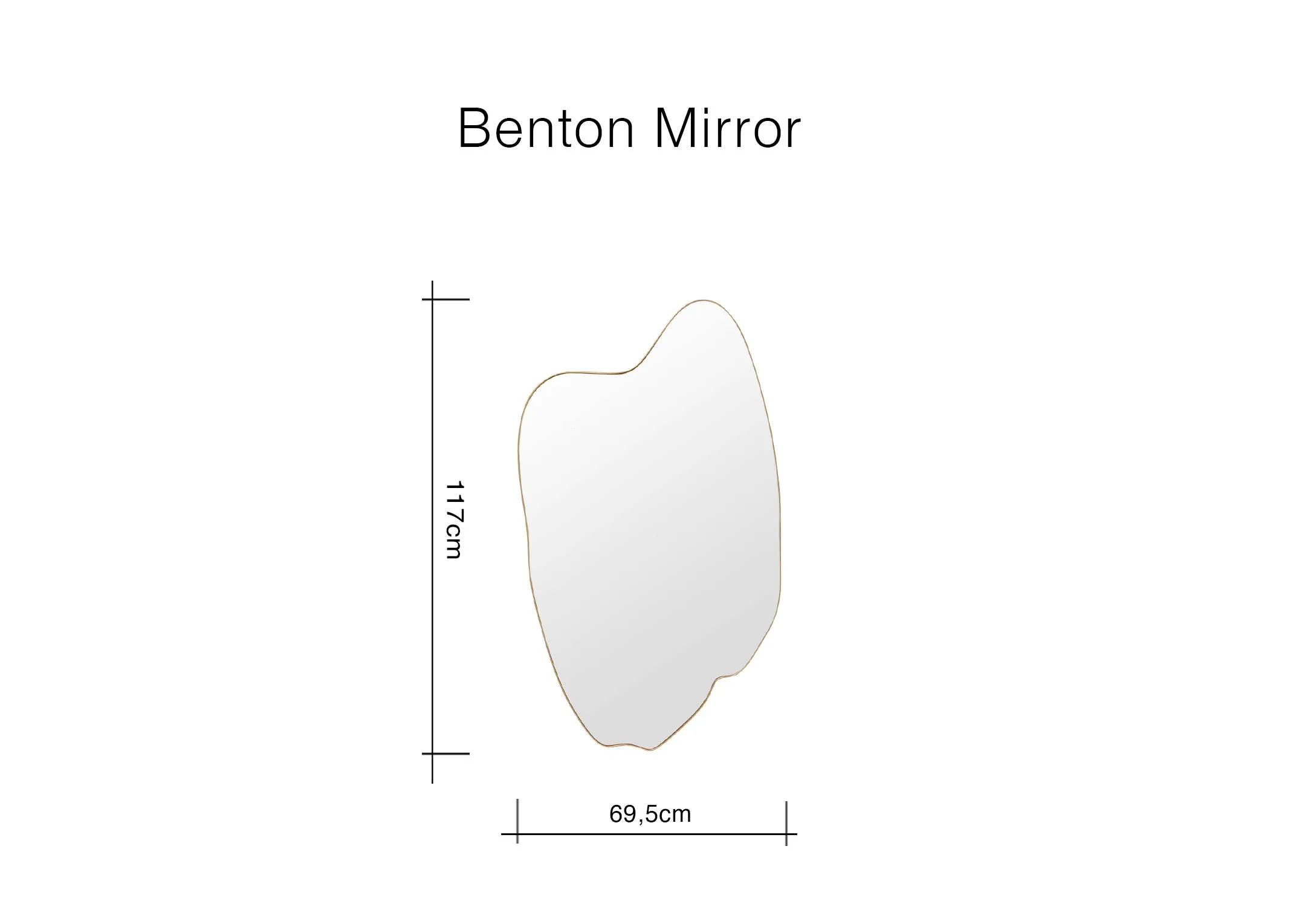 A lifestyle image of the Samara white dining table with Colson and Benton wall mirrors.