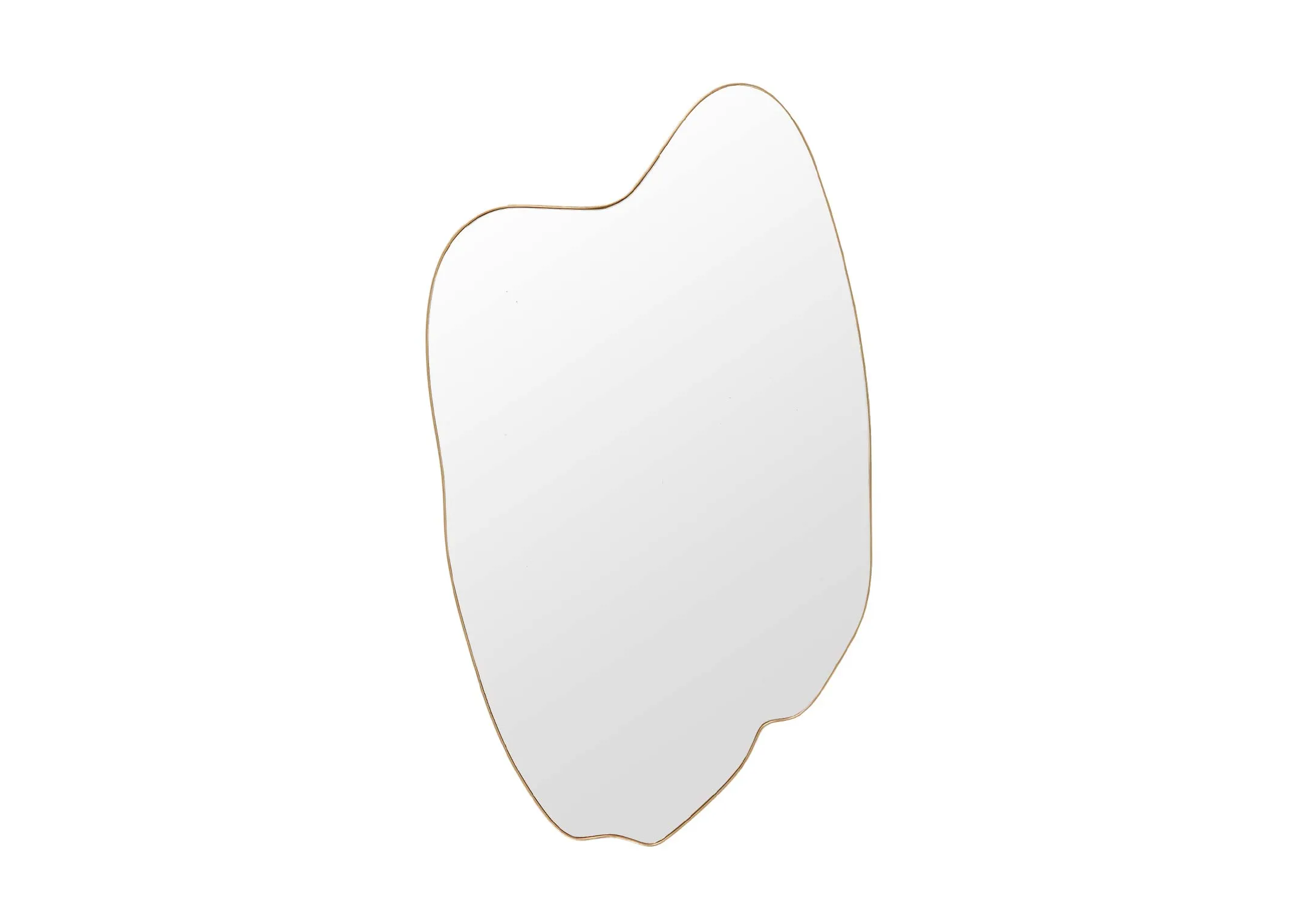 70cm x 117cm Gold Wall Mirror - Benton