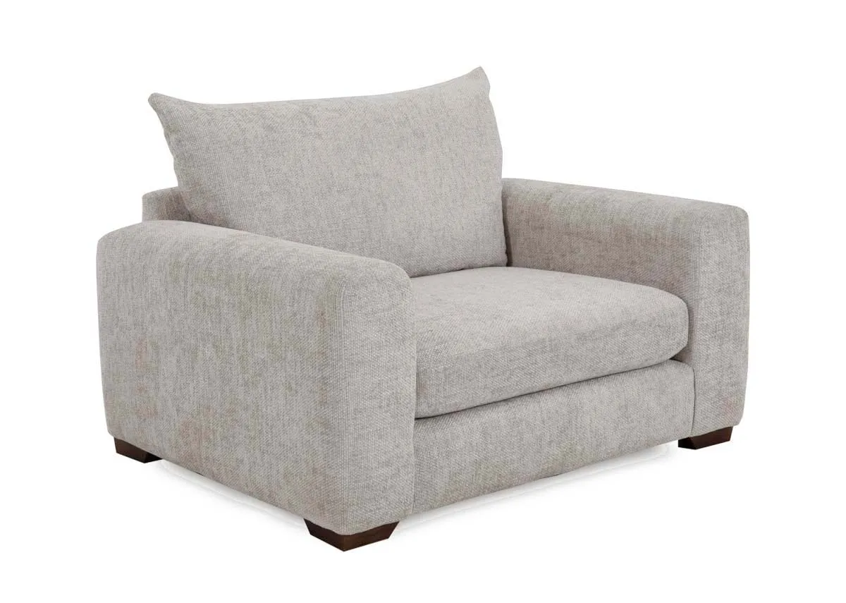 Beige Fabric Snuggler - Aurora