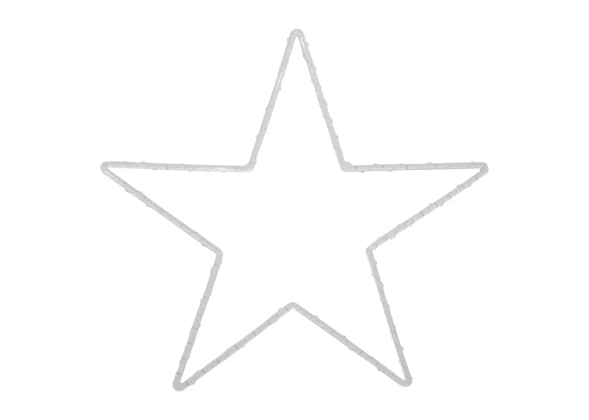 60cm LED Hanging Star - Christmas Outdoor Lights