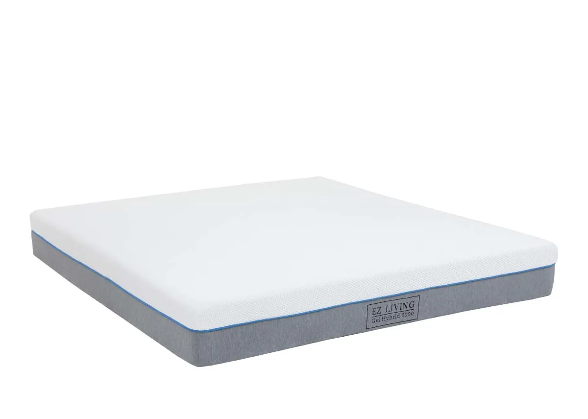 Super King (6ft) Roll Up Mattress - Gel Hybrid 2000