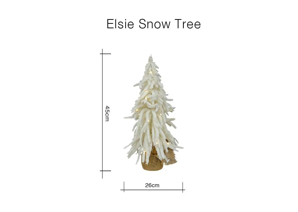 A dimension image of the Elsie Tree with 45cm Height x 27cm Width