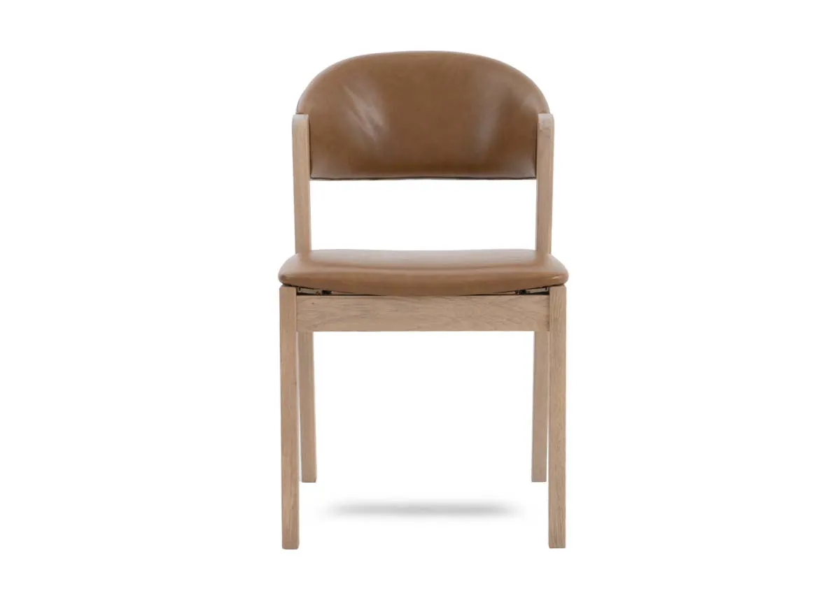 A dimension image of the Albany chair with 48cm x 60cm x 87cm