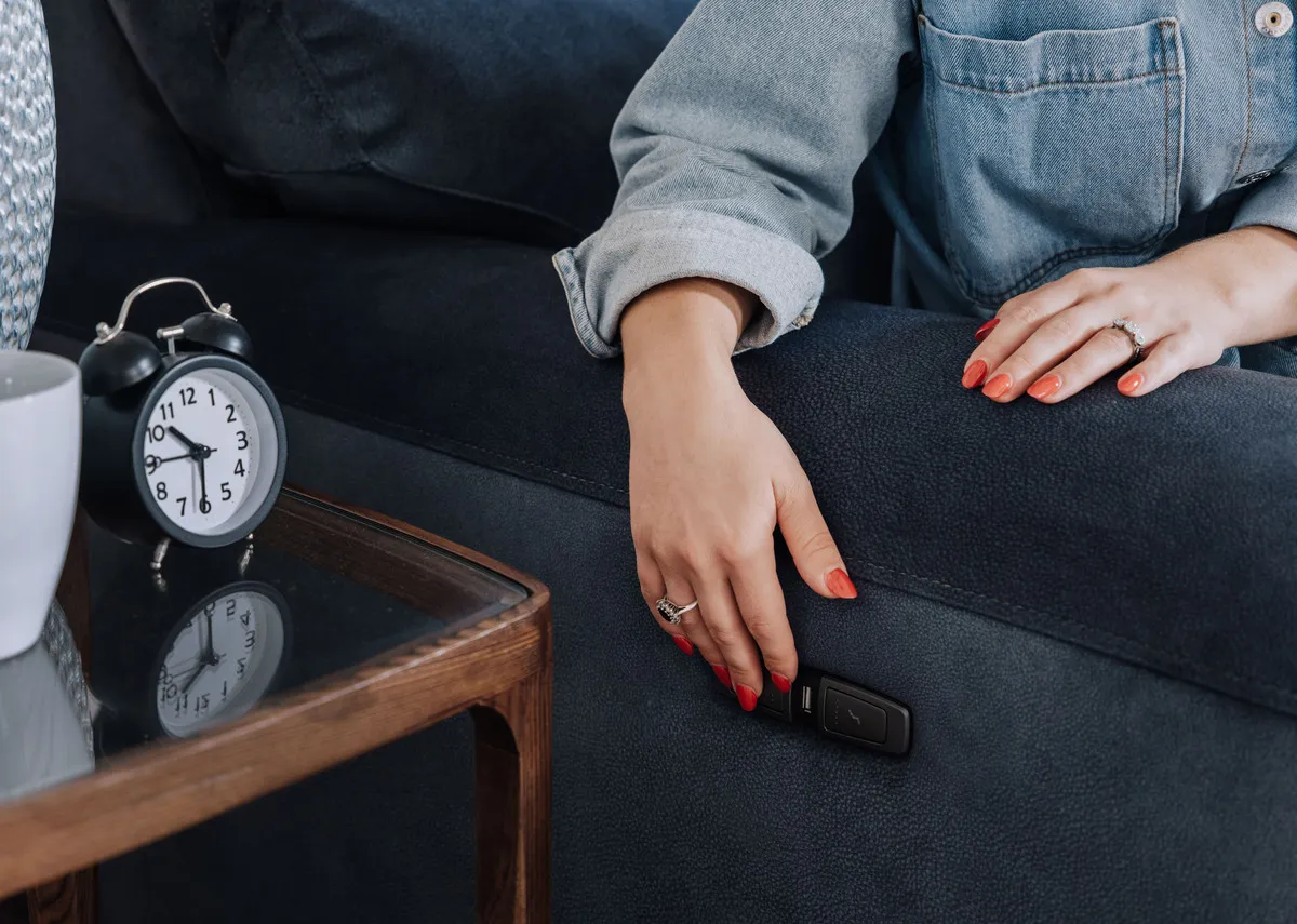 A dimension image of the Davina RAF Chaise Sofabed with 302cm x 166cm x 96.5cm H