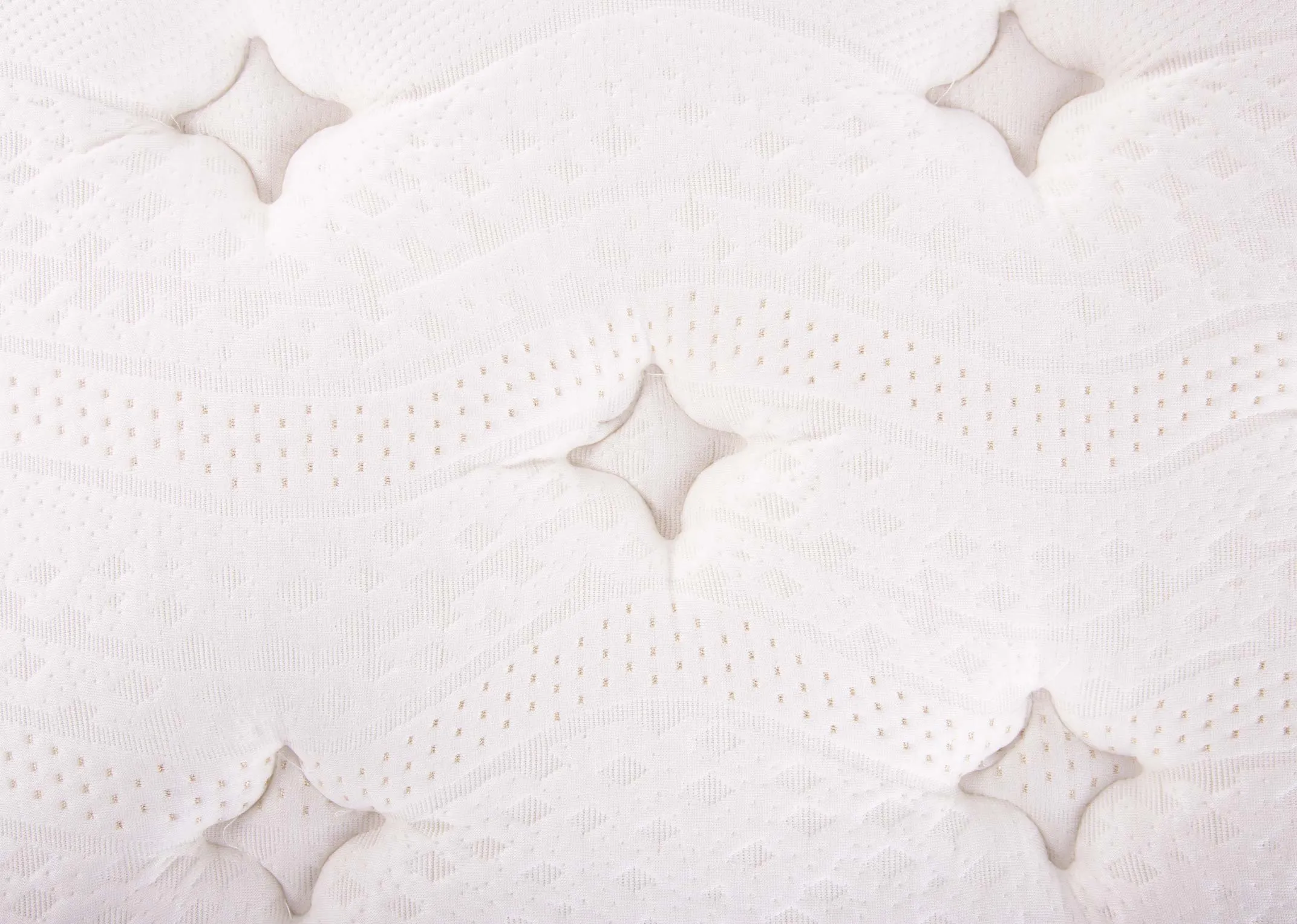 A superking 6ft pocket spring mattress from EZ Living Furnitures Tranquility Deluxe range. Closeup of fabric