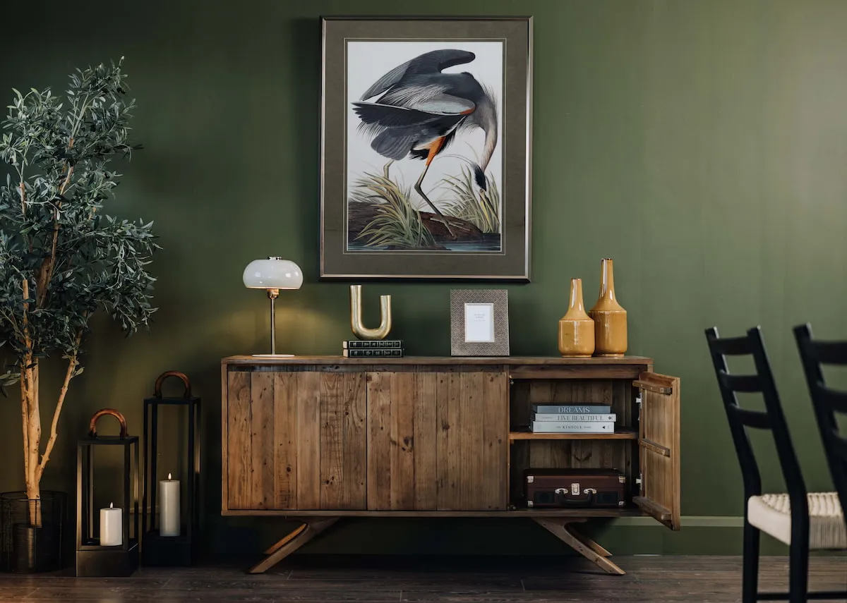 3 Door Reclaimed Wood Sideboard - Albion