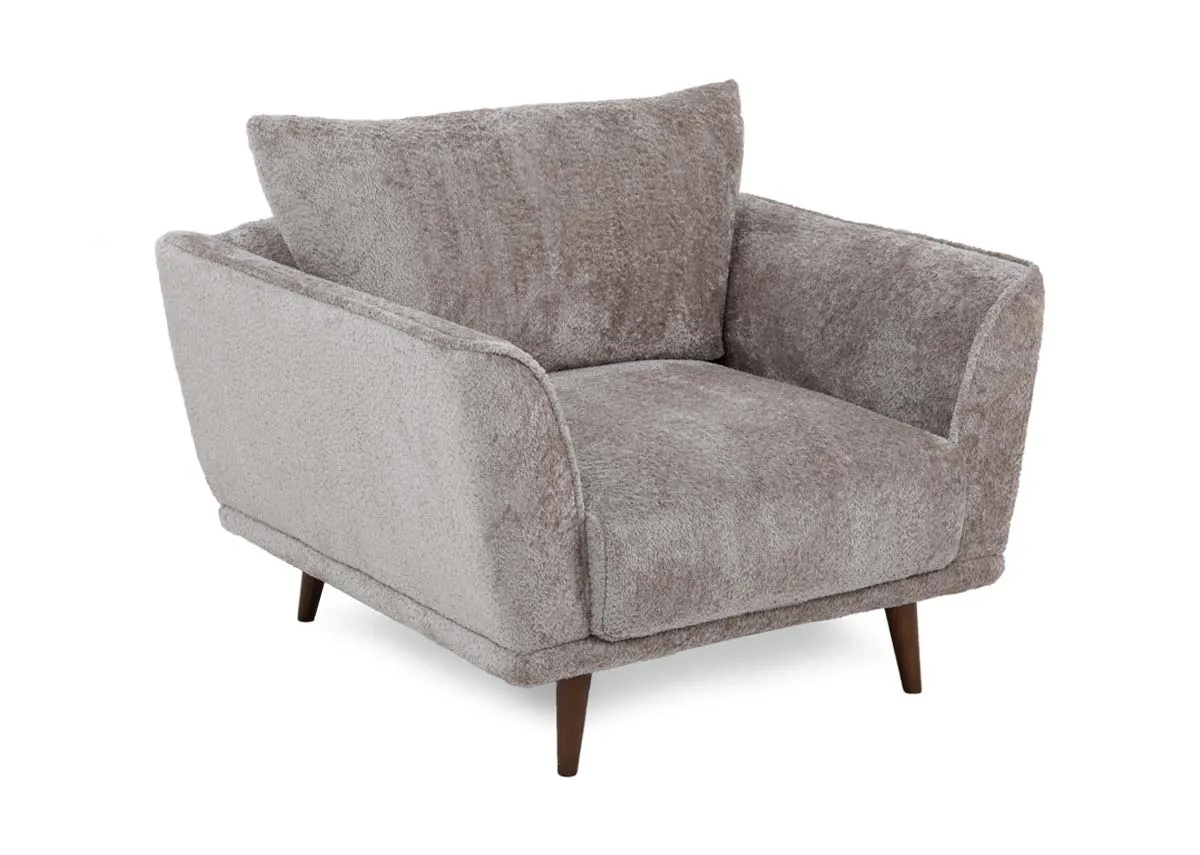 Taupe Fabric Cuddler - Boutique