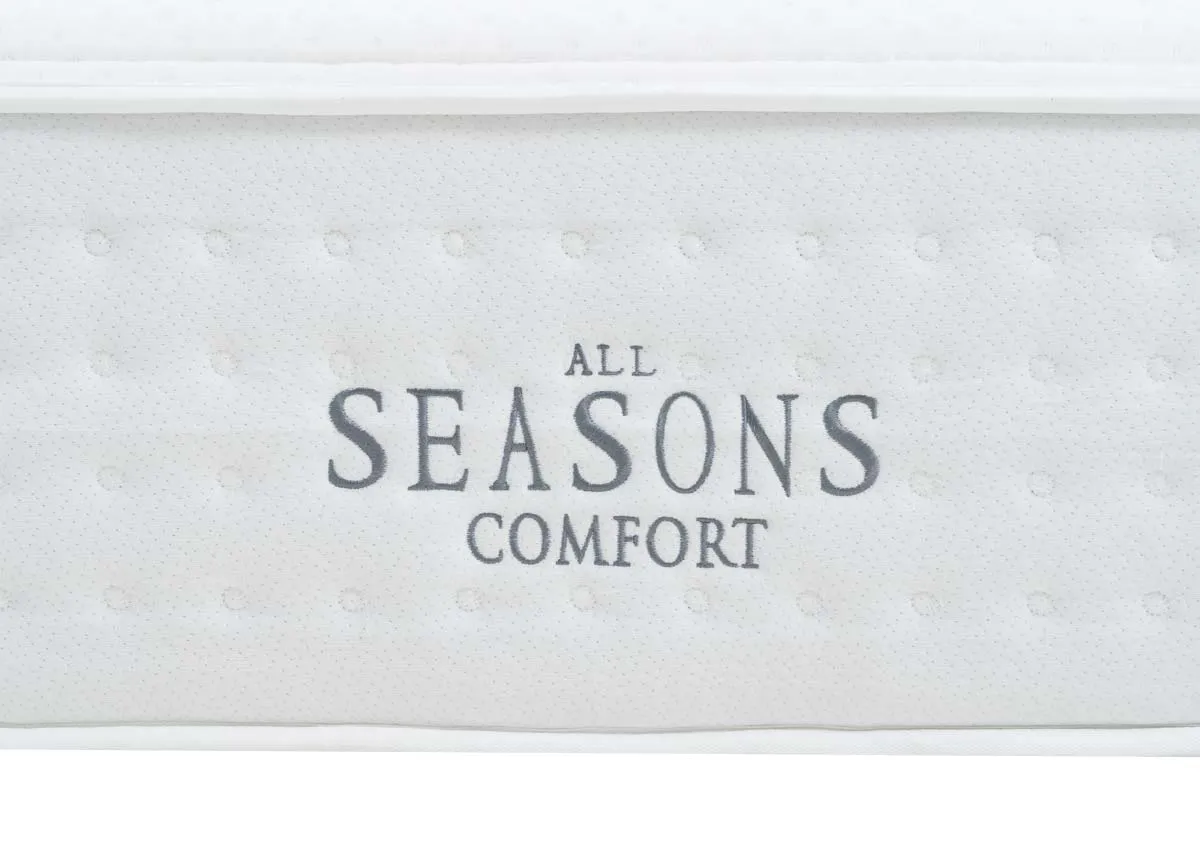 A dimension image of the All Seasons Mattress with 30cm