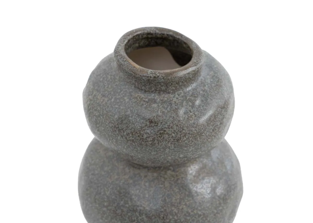 A dimension image of the Rogano small candle holder with 10.5cm x 19.5cm