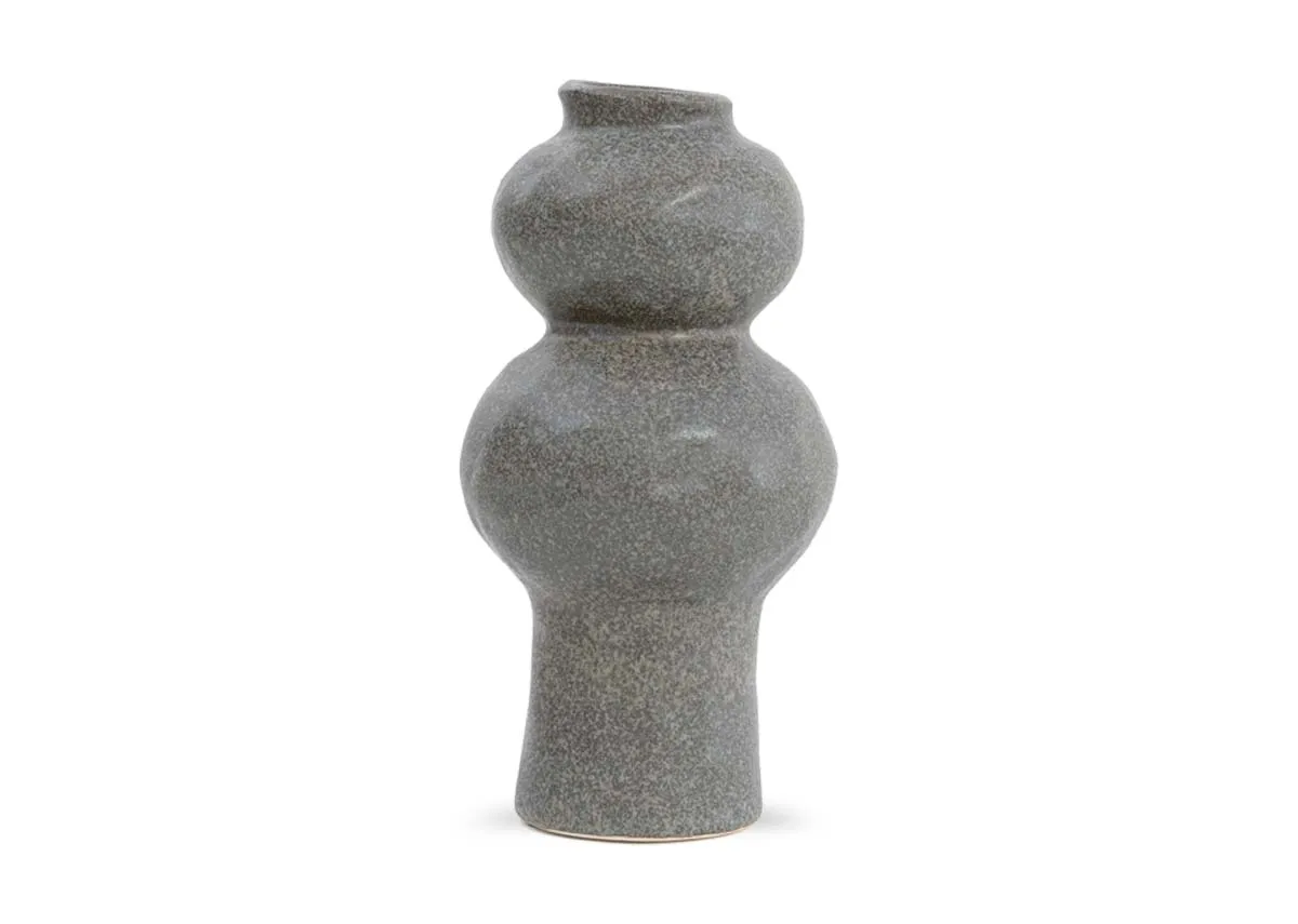Small Dark Grey Vase - Rogano