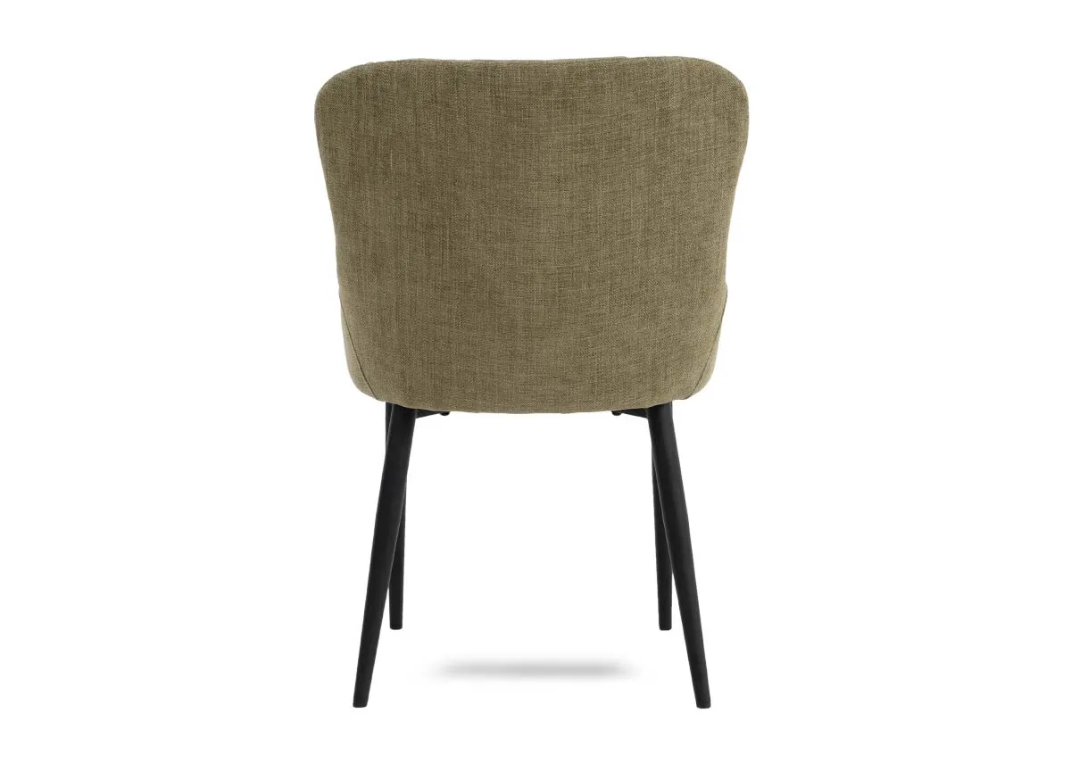 A dimension image of the Ottowa Dining Chair with 52.5cm W x 63cm D x 83cm H