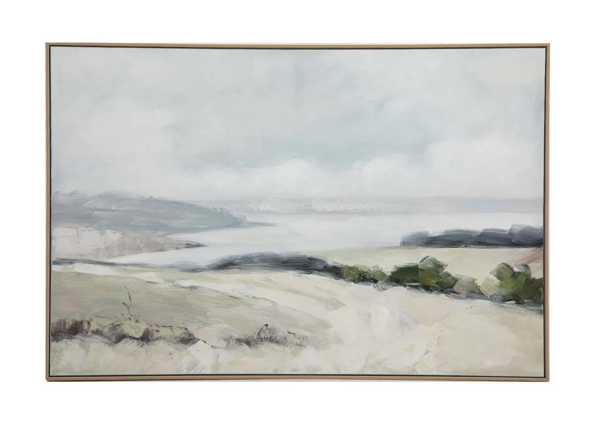120cm x 80cm Framed Canvas - Coastland