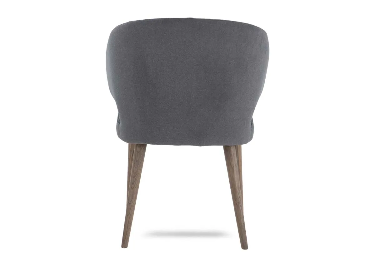 A dimension image of the Victor Dining chair with 60cm x 42cm x 80cm