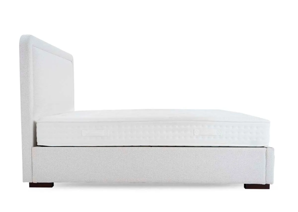 A dimension image of the Malmo Bedframe with 182cm x 210cm x 124cm