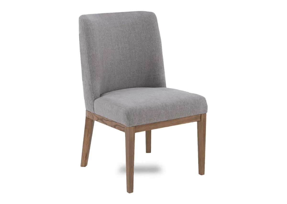 Grey Fabric Dining Chair - Naxos