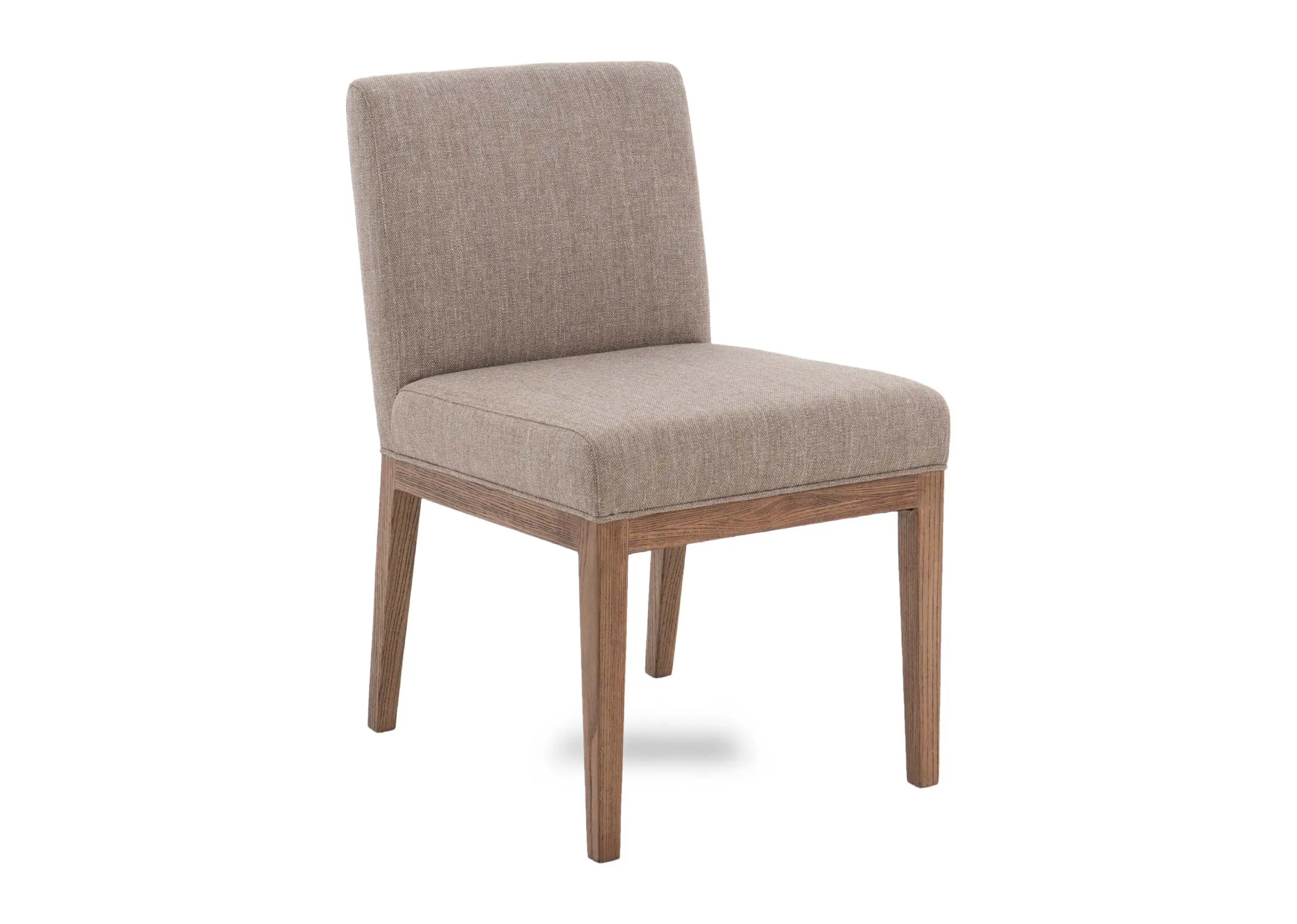 Coffee Fabric Dining Chair - Davos