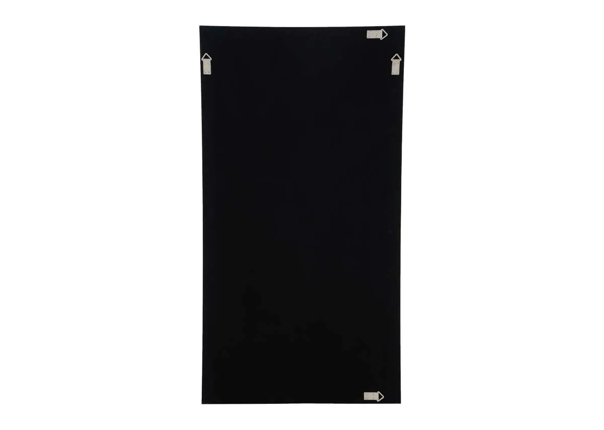A dimension image of the Celina Mirror with 63cm x 128cm