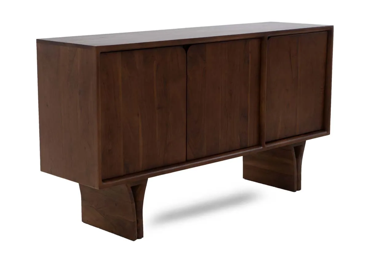 3 Door Brown Sideboard - Arc