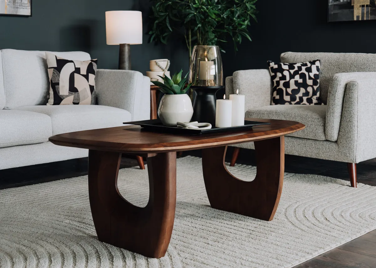 Brown Mango Coffee Table - Jet