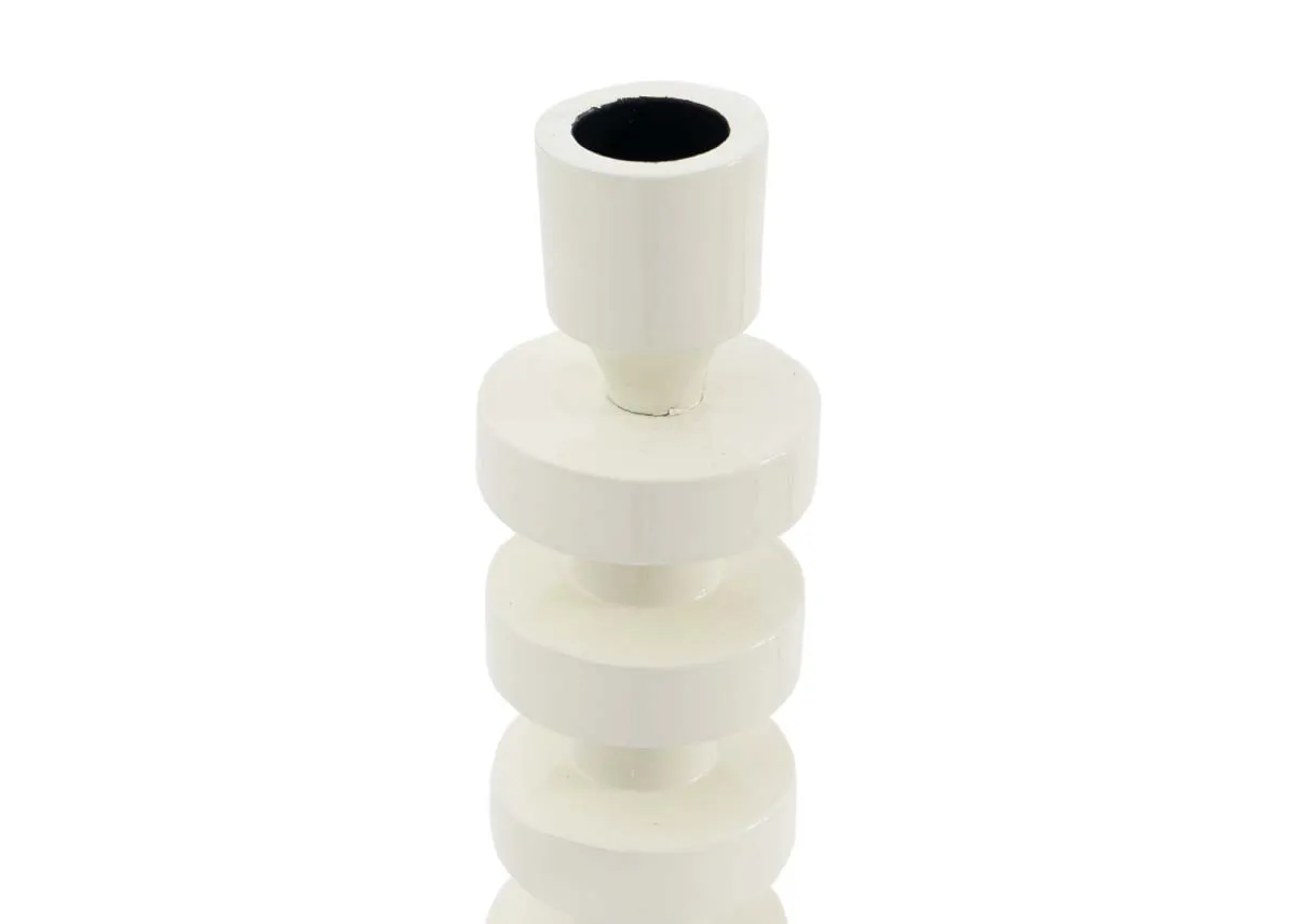 A dimension image of the Foster large candle stand with 8cm x 26cm