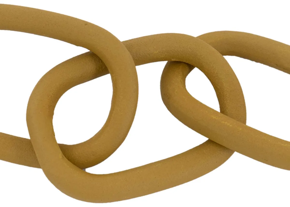 A dimension image of the Links 3 piece with 34cm x 8.5cm