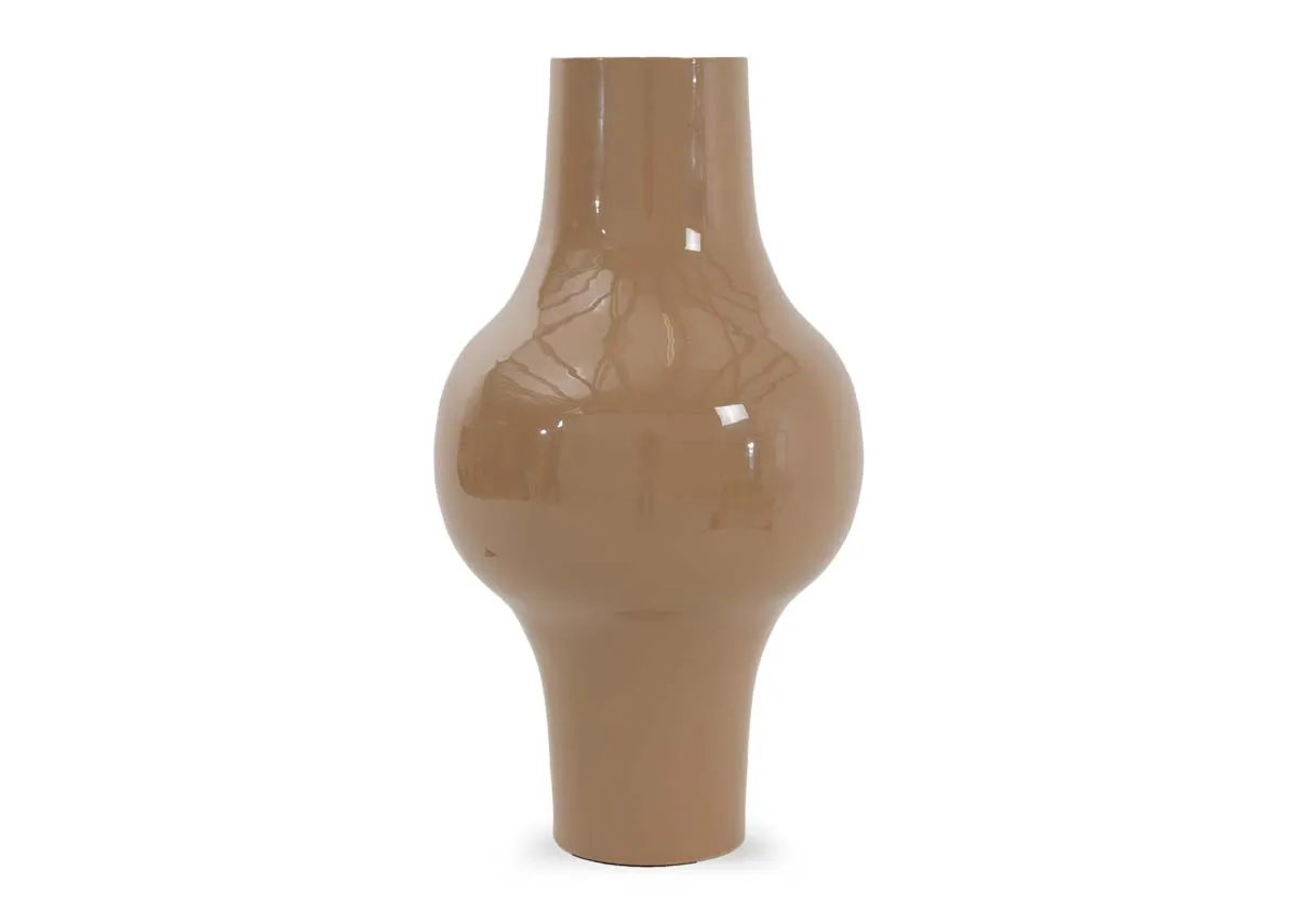 Light Brown Vase - Gibson