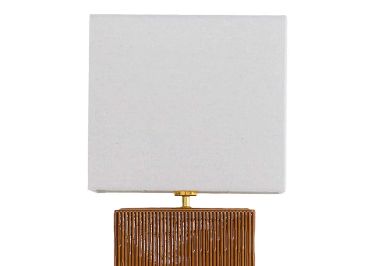 A dimension image of the Dee Table Lamp with 36.5cm x 18cm x 70cm