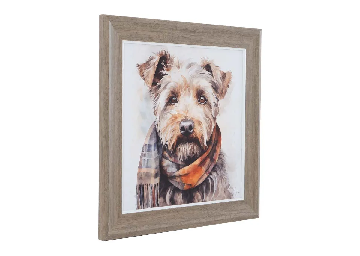 A dimension image of the Teddy Picture with 40cm x 40cm