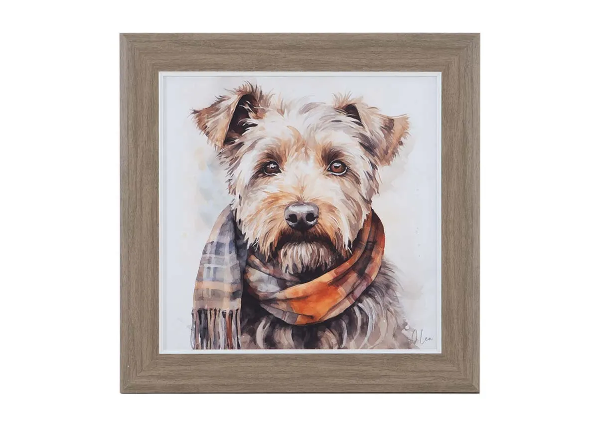 40cm x 40cm Framed Picture - Teddy