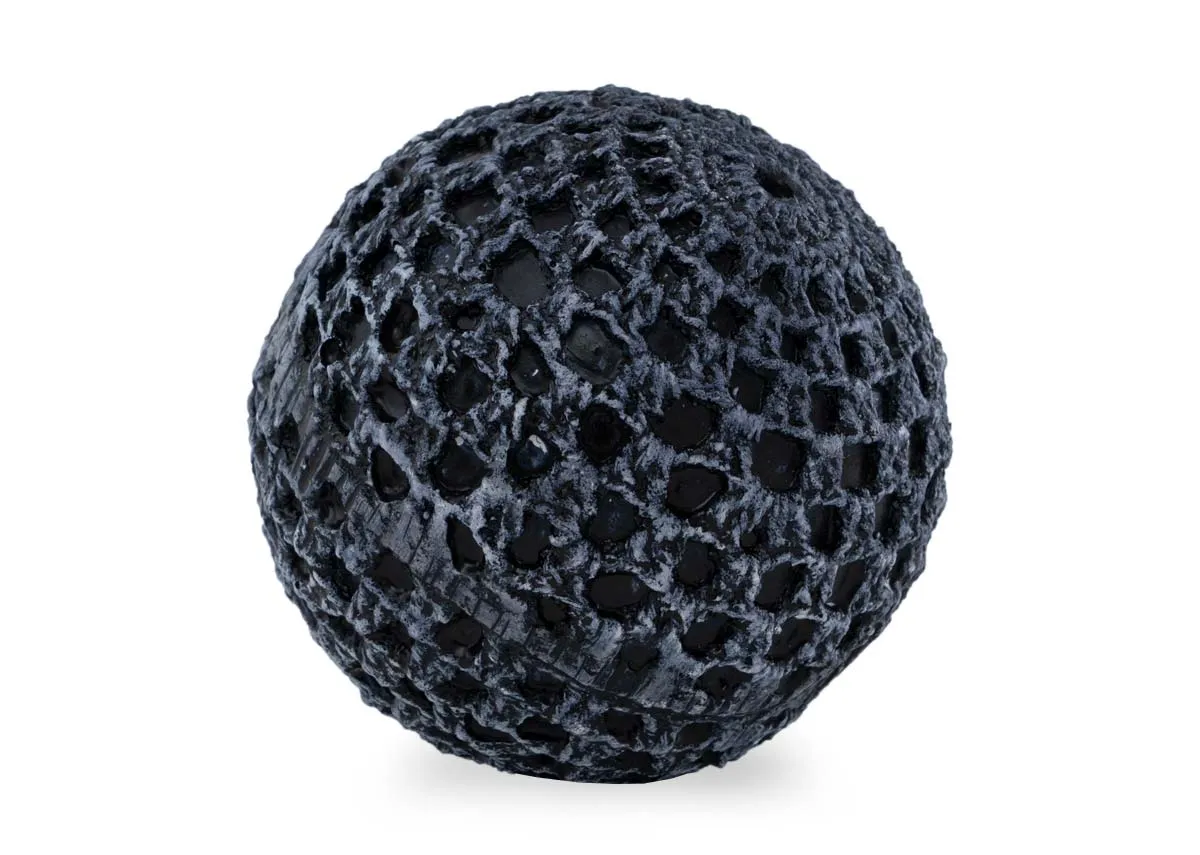 Medium Navy Deco Ball - Foxglove