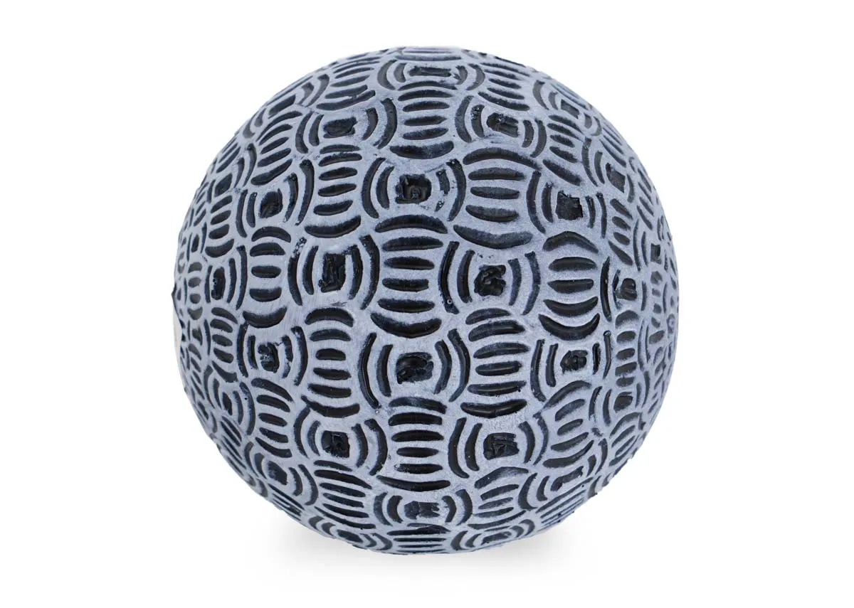 Small Navy Deco Ball - Foxglove