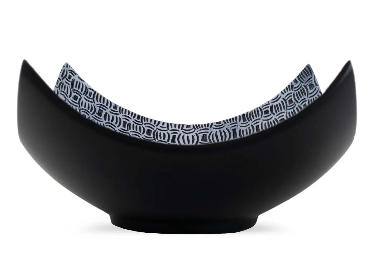 A dimension image of the Foxglove deco plate with 28cm x 15cm