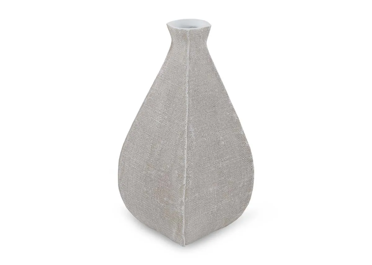 Large Off-White Vase - Cala Lilly