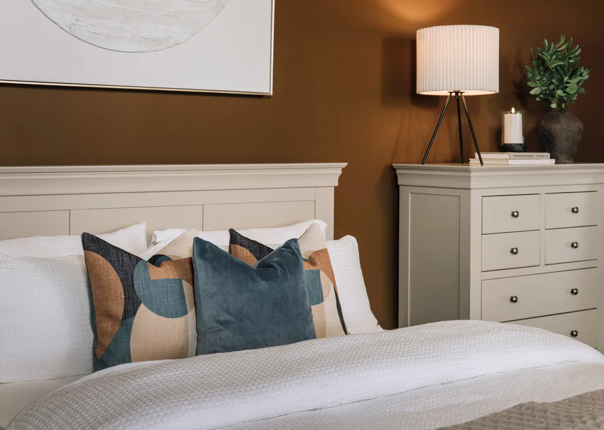 43cm Blue Sapphire Cushion - Richelle